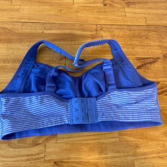 Lululemon Ta Ta Tamer II Persian Purple Heathered Stripe Size 8 - Picture 5 of 6